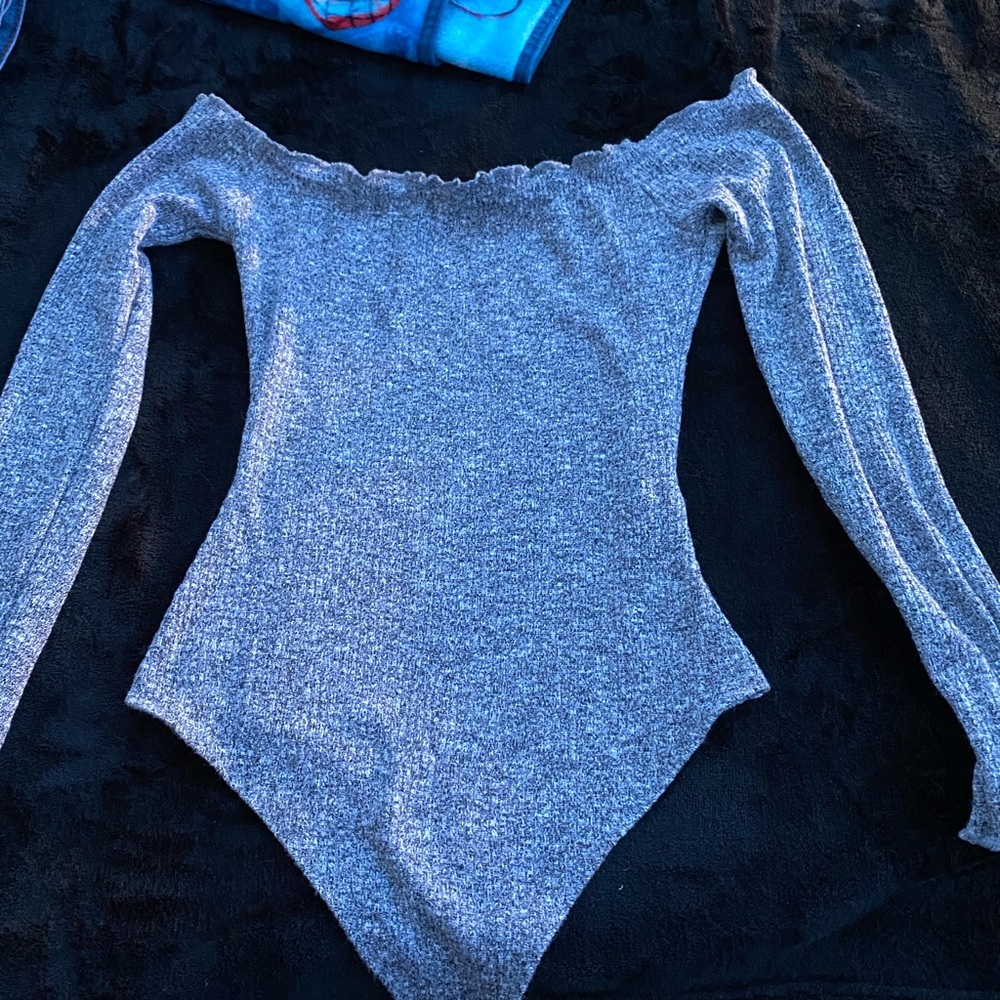 Off the shoulder body suit